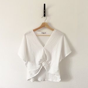 Zara | Front Knot Crop Top